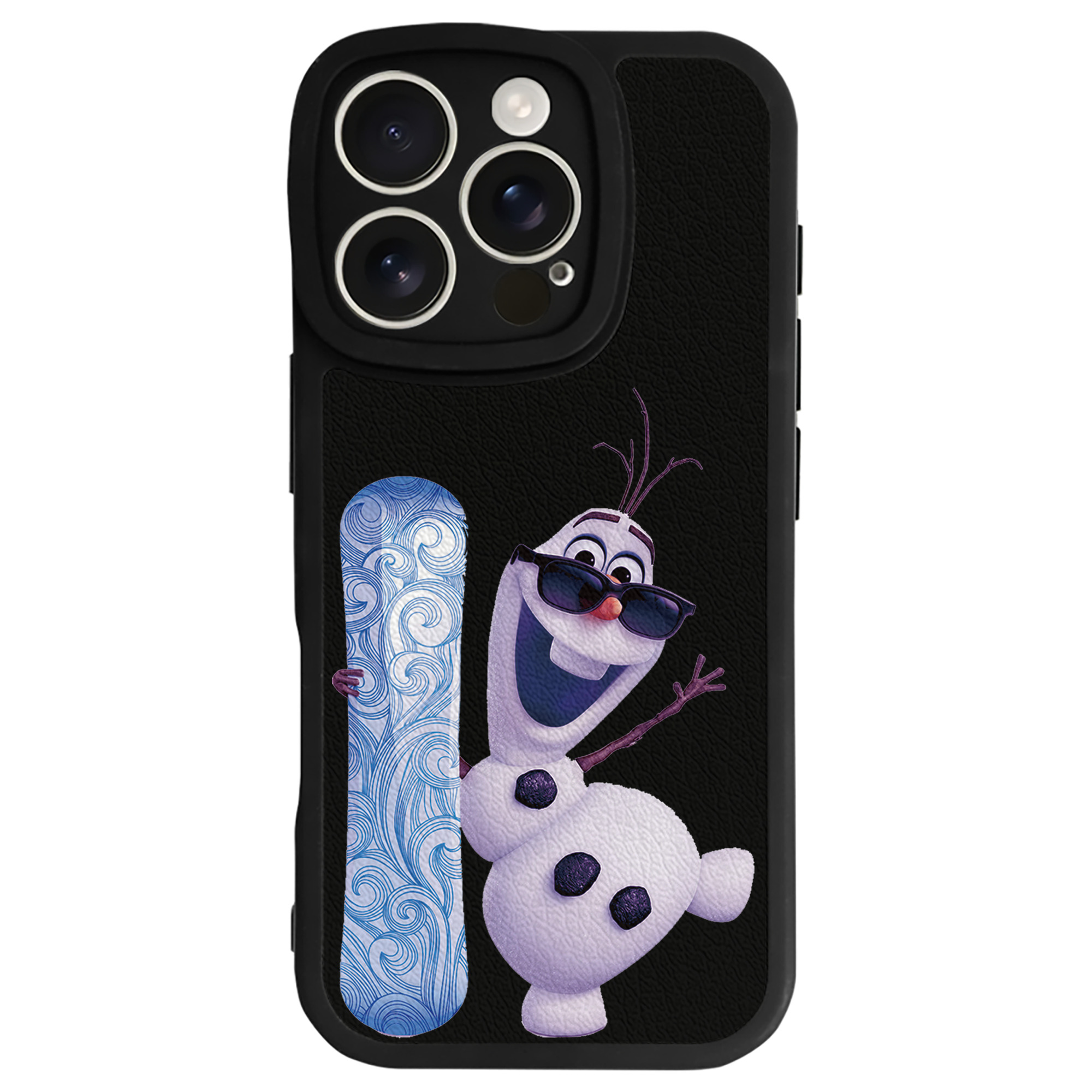 （画像用） アナと雪の女王 アンナ エルサ Frozen Anna Elsa 【iPhone 16シリーズ対応】シリコンスマホケース（レザー調） 材質：シリコン